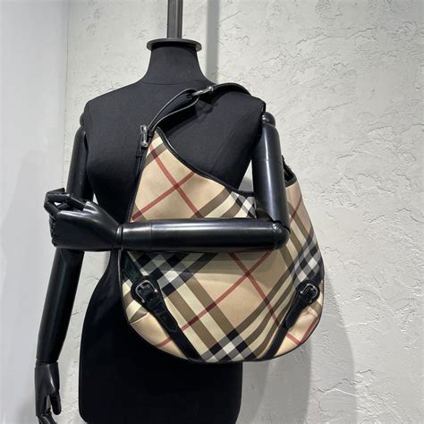 burberry larkin super nova|Burberry Super Nova Check Larkin Hobo .